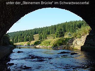 Steinerne Br�cke im Schwarzwassertal